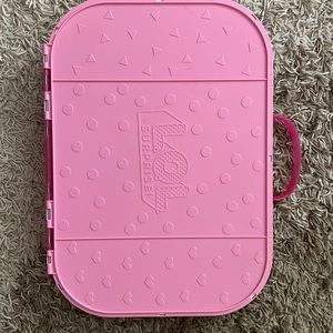 LOL doll case with handle and runway